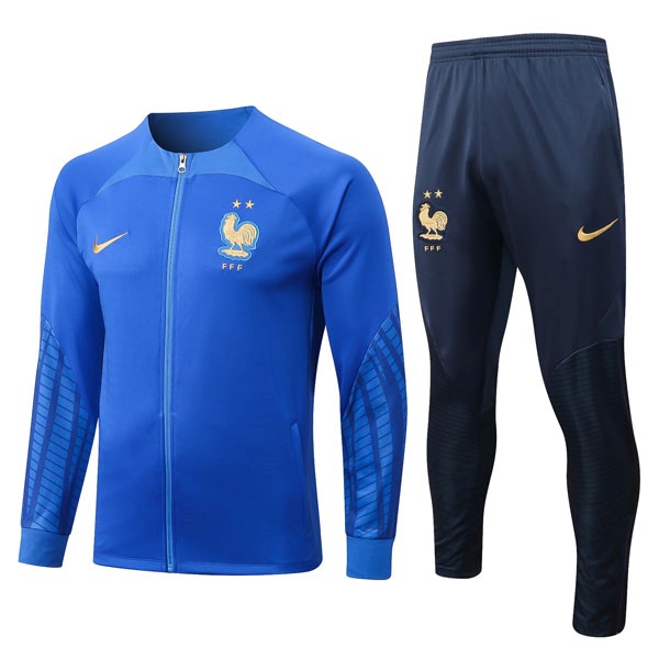 Trainingsanzug Frankreich 2023 Blau